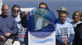 Gov. Schwarzenegger Joins Water March to Highlight Urgent Need to Improve California's Water Supply